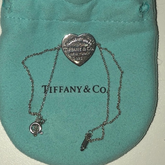 Tiffany & Co. Jewelry - Tiffany & Co Heart tag bracket “small”  6” inches